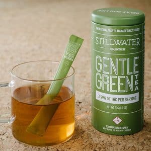 cannabis infused tea green tea