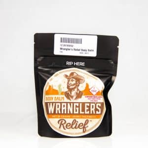 wranglers relief cannabis body balm