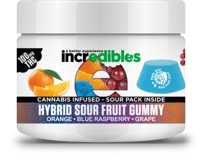 Incredibles Gummies - Hybrid sour fruit gummy
