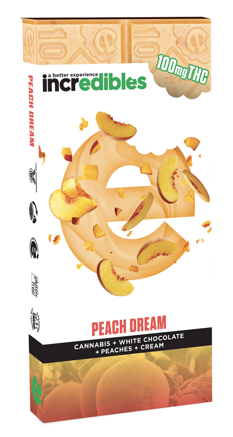 Incredibles Edibles Peach Dream Bar