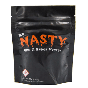 mr.nasty exotic strain cannabis bag
