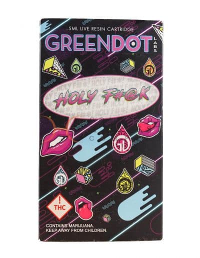 Green Dot Labs Holy Fuck Live Resin Cartridge