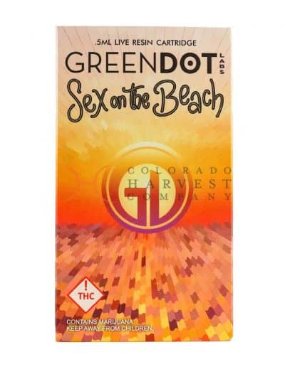 Green Dot Labs Sex On The Beach Cartridge