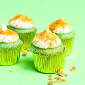 cannabis Key Lime Coconut Mini Cupcake
