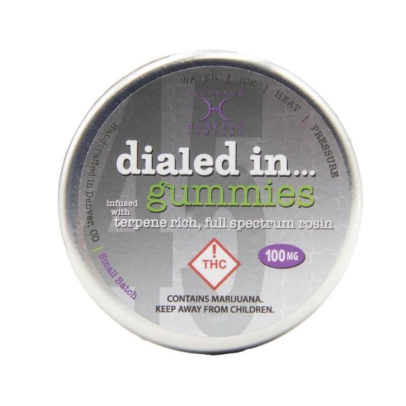 25% off dialed in gummies pop up cannabis dispensary aurora colorado edibles discount