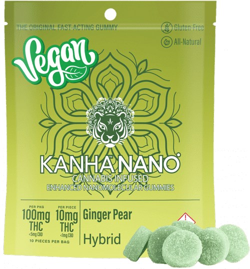 Kanha nano Gummies Ginger Pear