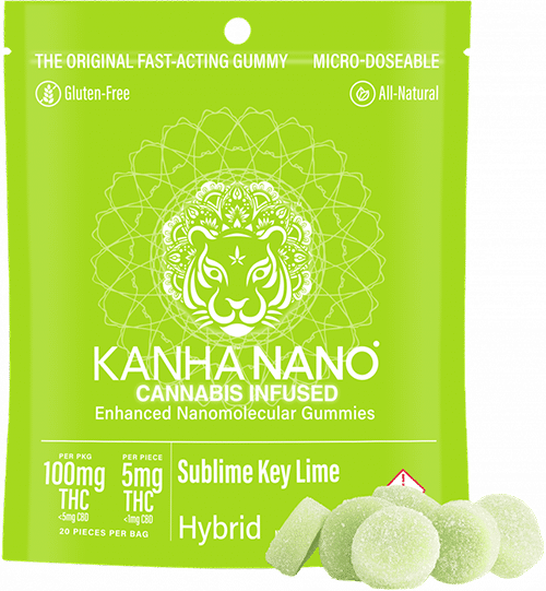 Kanha Nano Gummies Sublime Key Lime