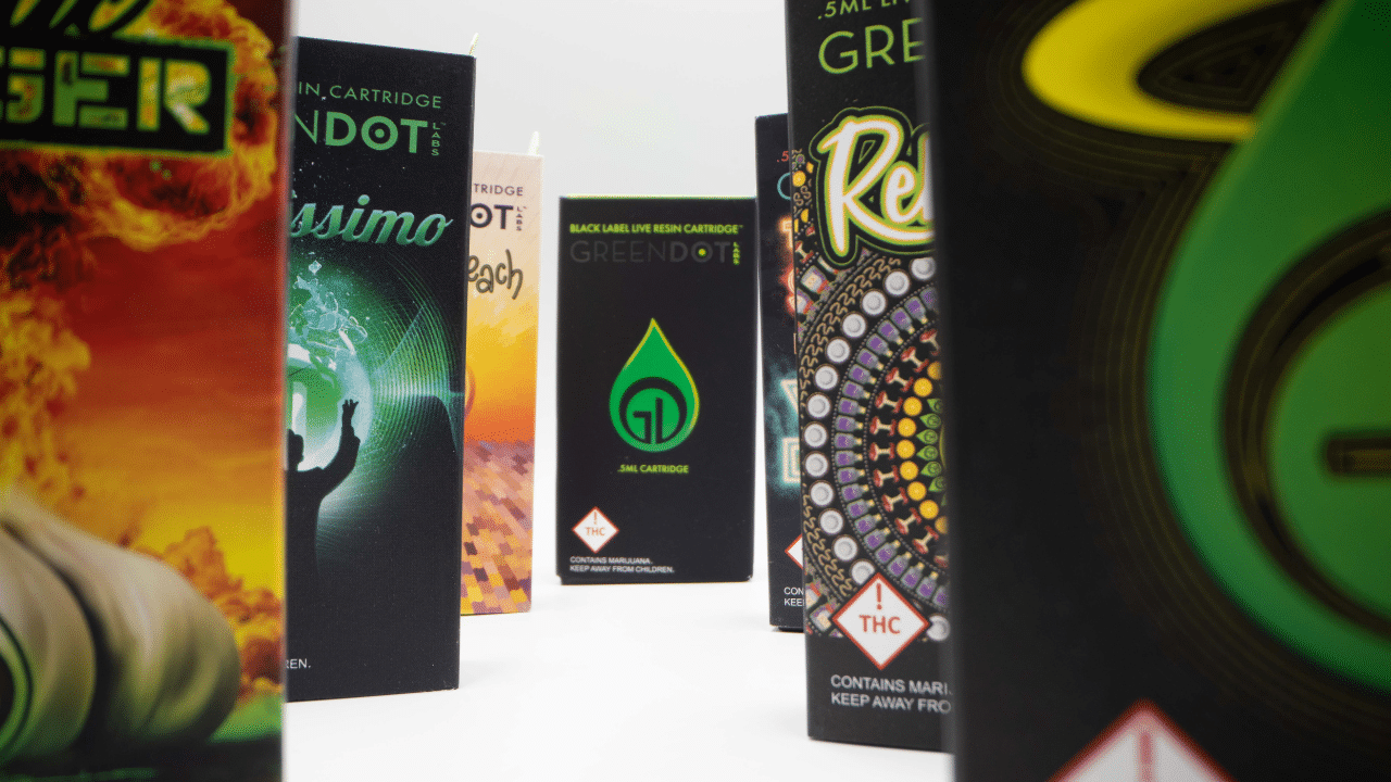 GreenDot Labs Black label Live Resin Cartridges (1)